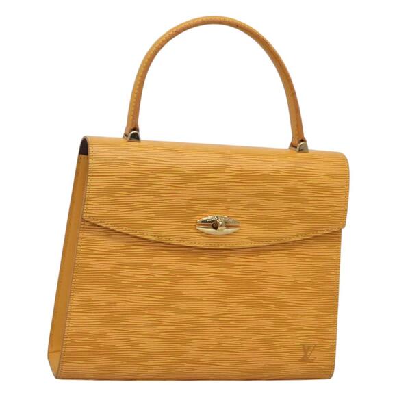 LOUIS VUITTON Epi Malesherbes Hand Bag Tassili Yellow Jonne M52379 - Picture 1 of 16